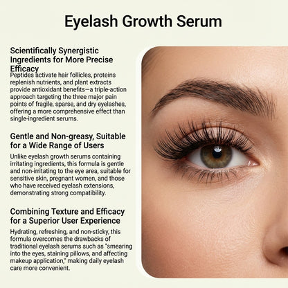 Zephoco Eyelash & Brow Conditioning Serum – Lightweight Care Essence