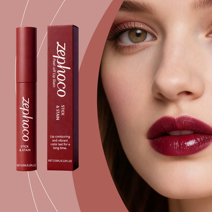 Zephoco Peel-Off Stick & Stain Lip Tint