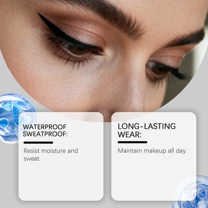 Delineador de ojos en gel Zephoco: lápiz de ojos suave, preciso y resistente al agua