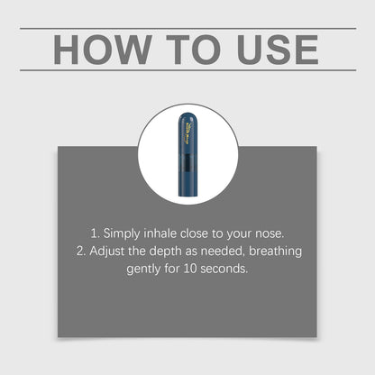 South Moon VitalFlow Men’s Aromatherapy Inhaler – Portable Refreshing Energy Support • Daily Wellness Care (2ml)