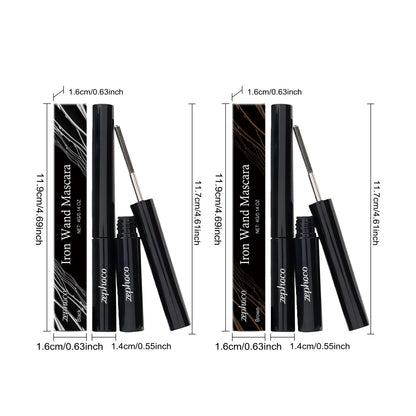 Iron Wand Mascara – Lightweight Long-Lasting Curl & Smudge-Proof Lash Formula
