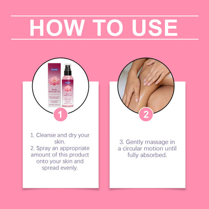 Fluvaris Body Massage Oil | Lightweight Hydrating Skin Care Formula | 100ml