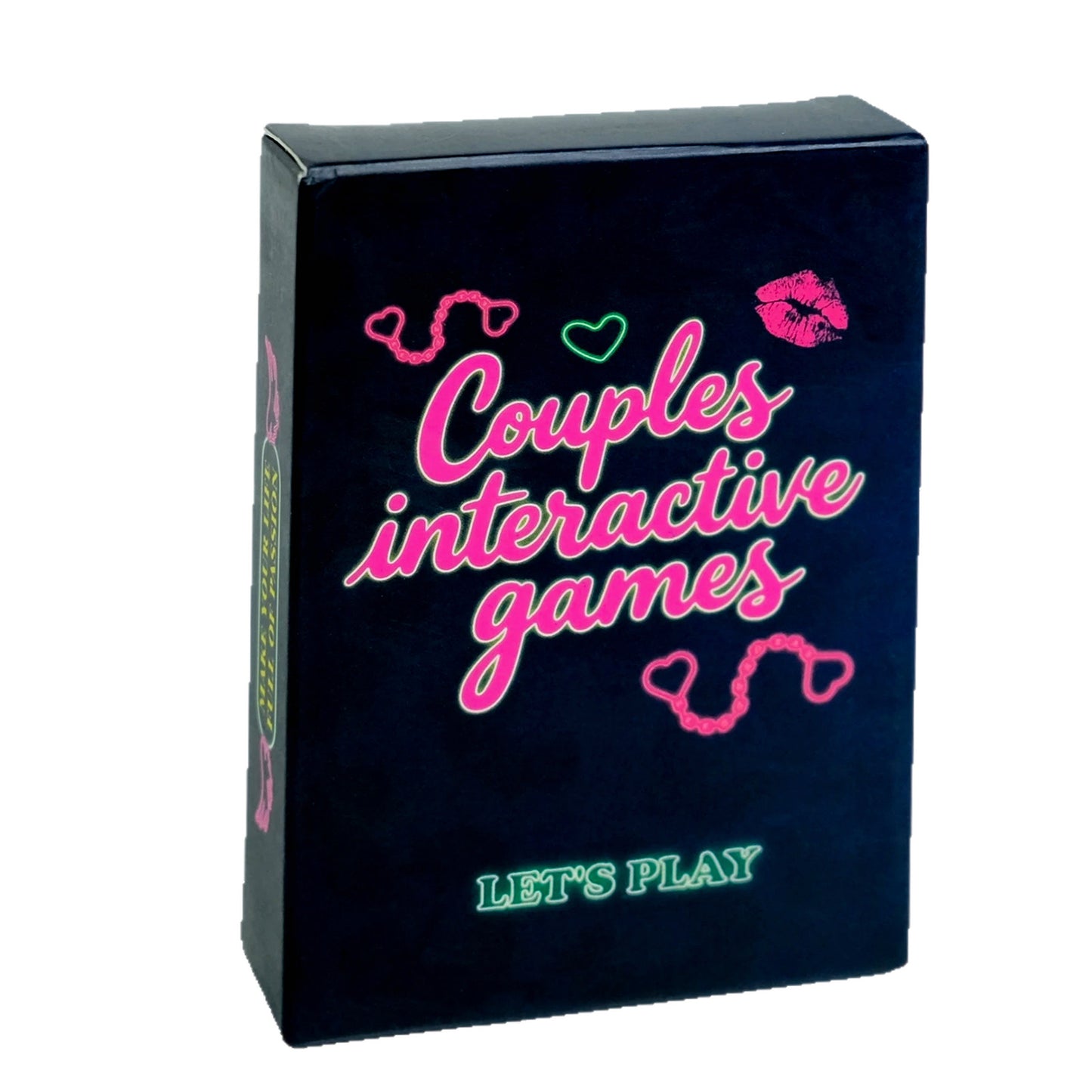Cartes de jeu interactives pour couples – Amusant et romantique (50 cartes) (18+)