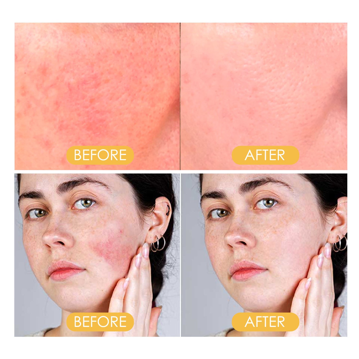 Pinceau Poudre Coiffante Solaire EELHOE SPF50 PA++ – Poudre Fixatrice Matifiante Contrôle du Sébum