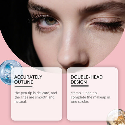 Zephoco Eyeliner Stamp Pen – Quick Winged Eye Makeup Tool