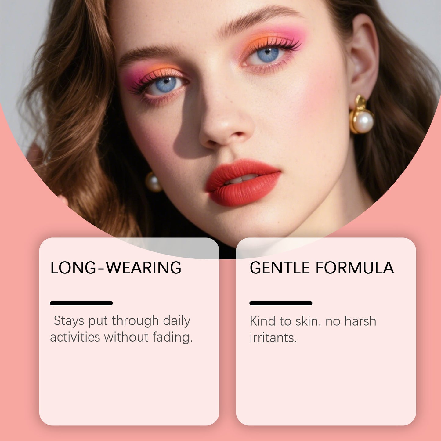 Rubor en crema translúcido dorado Zephoco: brillo perlado y acabado suave