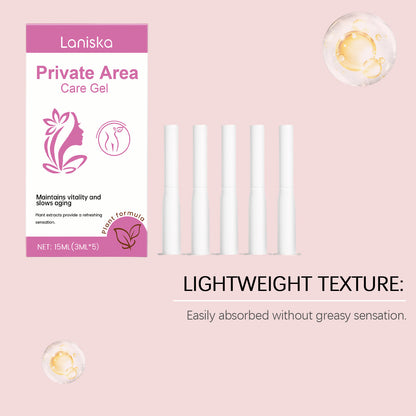 Laniska Private Area Care Gel for Women – Gentle Moisturizing Intimate Care • Daily Comfort Support (15ml)