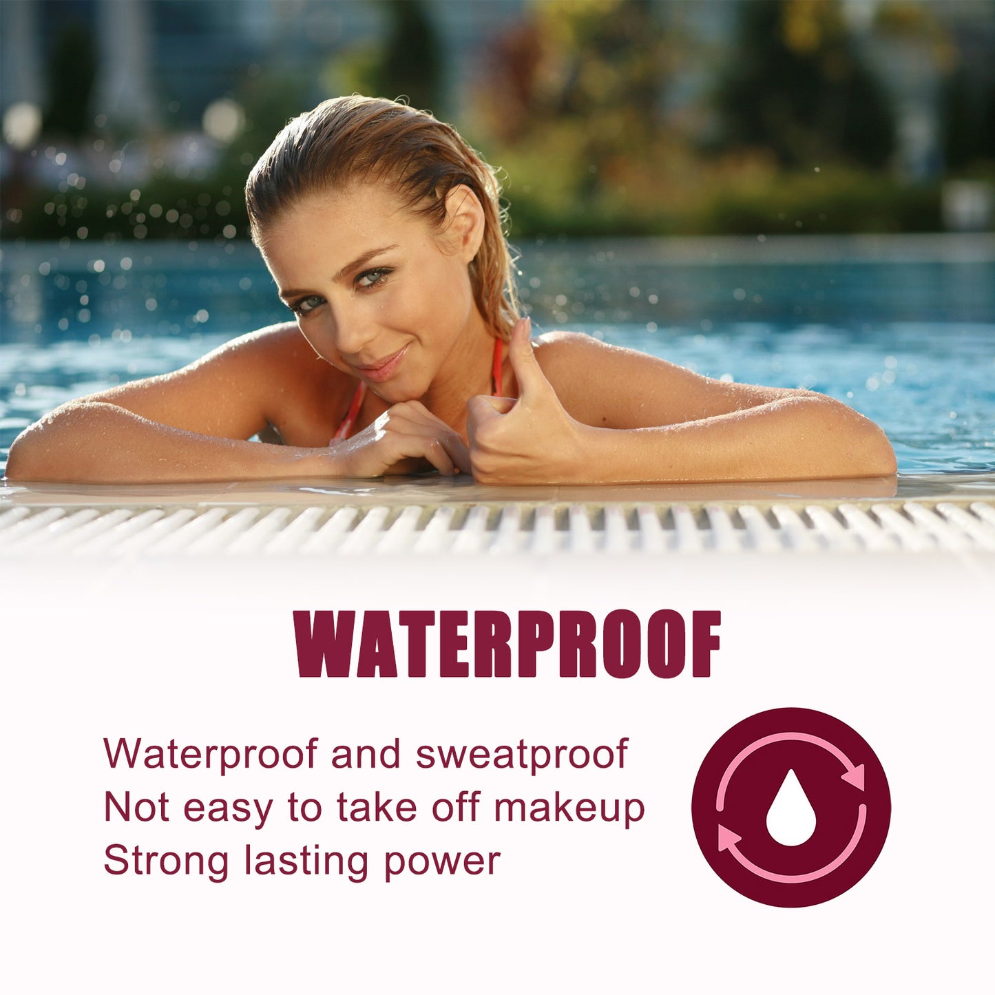 Set de crema y pincel multifuncional para cejas EELHOE: resistente al agua y de aplicación suave