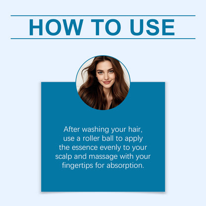 Rouleau capillaire – Sérum nourrissant pour cuir chevelu et cheveux 30 ml