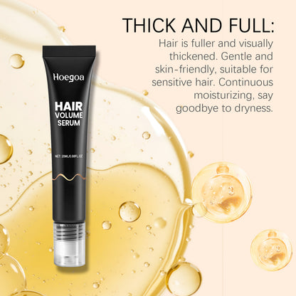 Sérum volumisant pour cheveux Hoegoa – Pénétration rapide, sans rinçage, convient à tous les types de cheveux 20 ml