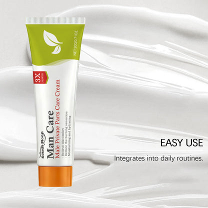 Fluvaris Men’s Intimate Care Cream – Lightweight Hydrating Skin Comfort Cream (50g)