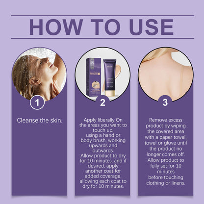 EELHOE Body Coverage Perfecting Concealer Cream – Long-Lasting Natural Finish