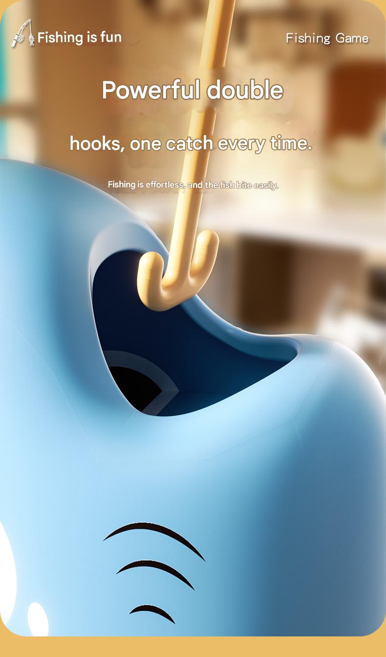 Fishing Adventure Tabletop Game – Extendable Fishing Toy for Kids & Family Interactive Play