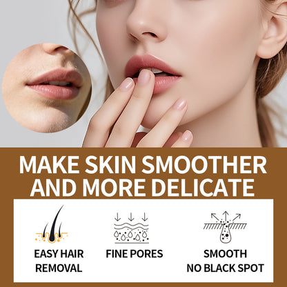 Coconut Oil Facial Hair Removal Cream – Gentle & Smooth Skin Care