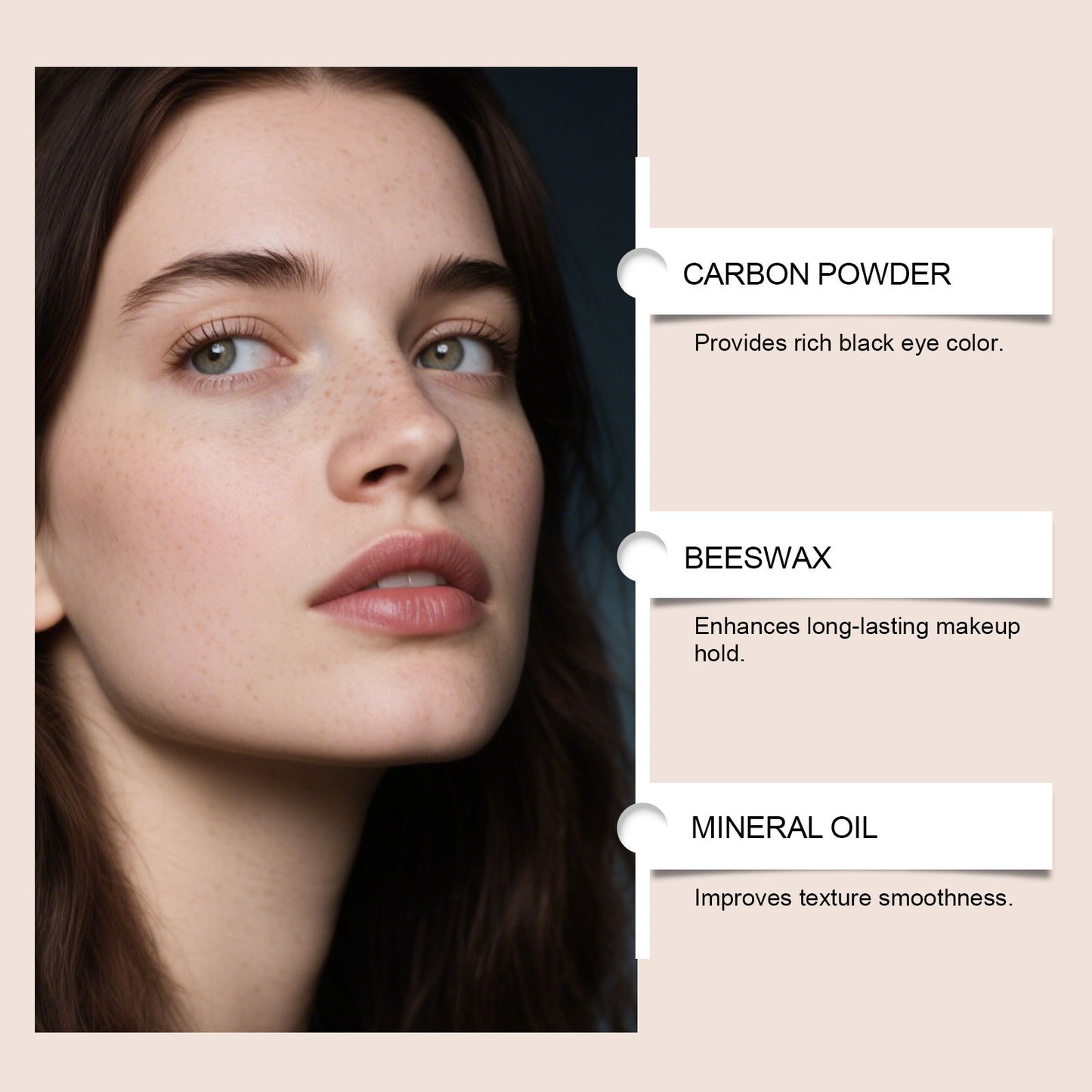 Delineador de ojos de doble punta Zephoco: delineador de precisión de doble punta