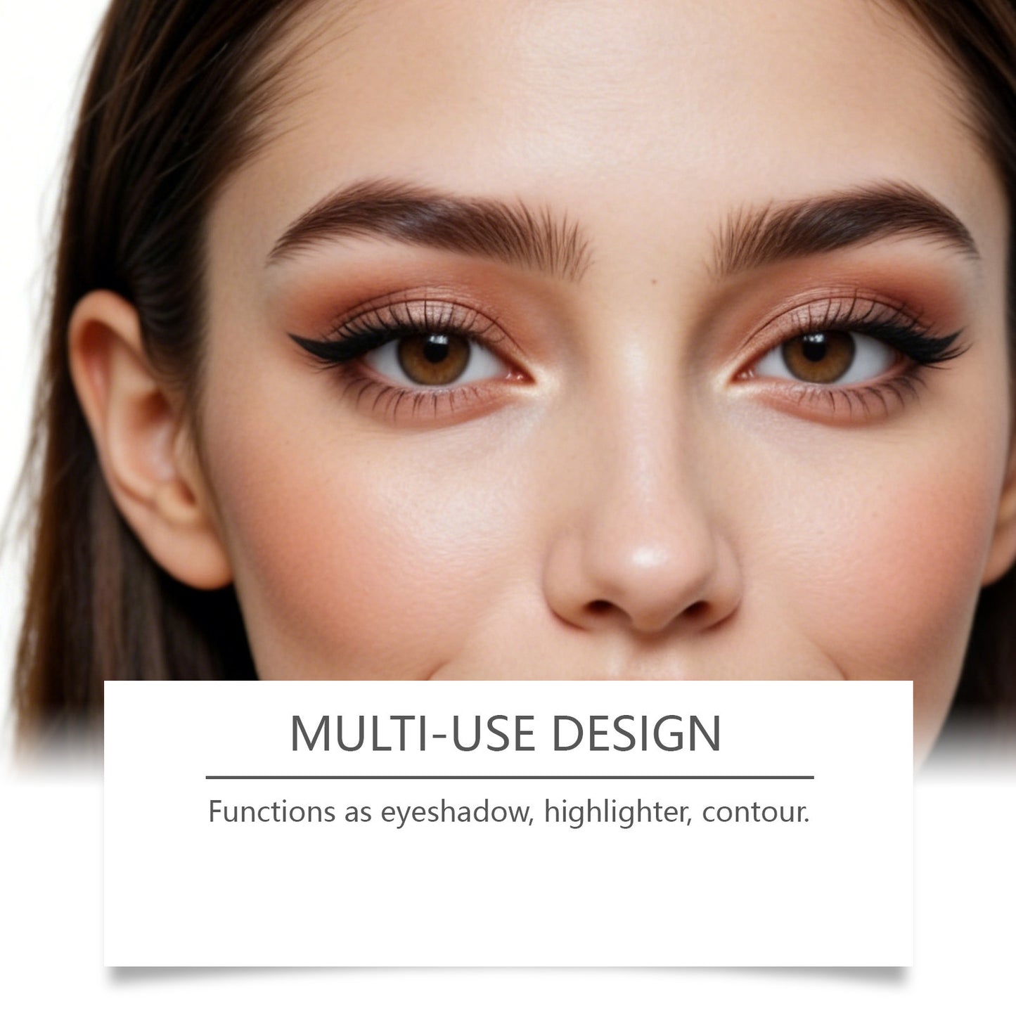 Sombra de ojos en barra multiusos Zephoco: fórmula de mezcla suave, duradera y que no se corre.