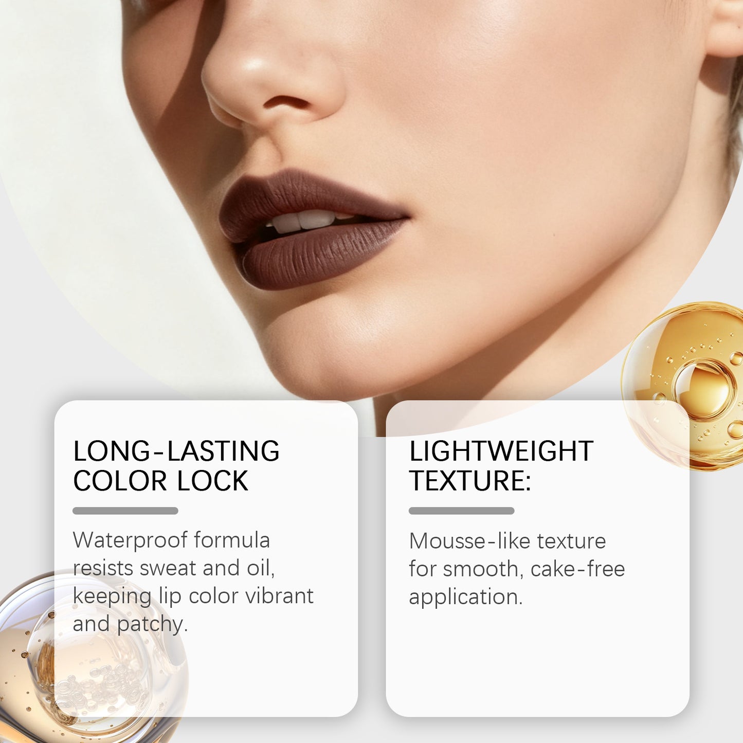 Zephoco Matte Lip Tint – Lightweight Long-Lasting Color (Multi Shades)