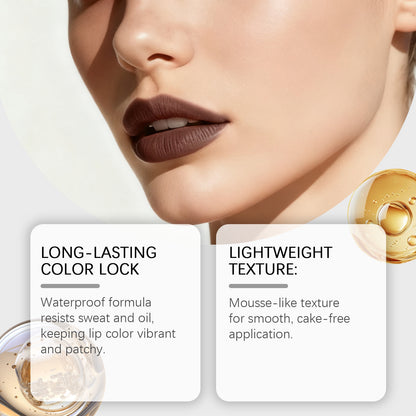 Zephoco Matte Lip Tint – Lightweight Long-Lasting Color (Multi Shades)