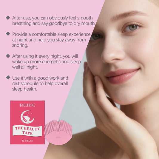 EELHOE Beauty Tape – Lip Moisture Patch for Smooth & Hydrated Lips (10 Pieces)