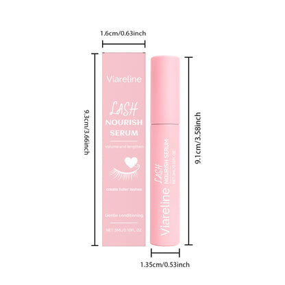 Suero nutritivo para pestañas Viareline: cuidado hidratante ligero para pestañas (3 ml)