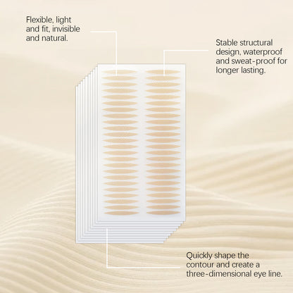 JAYSUING Invisible Eyelid Tape – Double Eyelid Lifter Strips (480pcs)