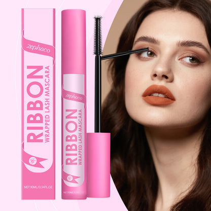 Zephoco Ribbon Wrapped Lash Mascara – Waterproof, Slimming Lash Effect & Smooth Application