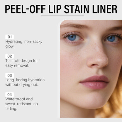 Zephoco Peel-Off Lip Stain Liner – Smooth Color Finish (Multi Shades)