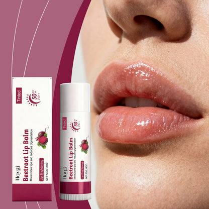 Hoygi Beetroot Tinted Lip Balm SPF 50 PA++ – Lightweight, Non-Sticky & Lip-Enhancing Care