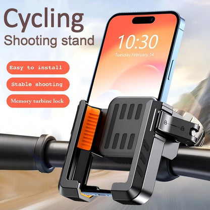 Anti-Vibration Bicycle Phone Mount – Secure Handlebar Holder for Cycling & Recording