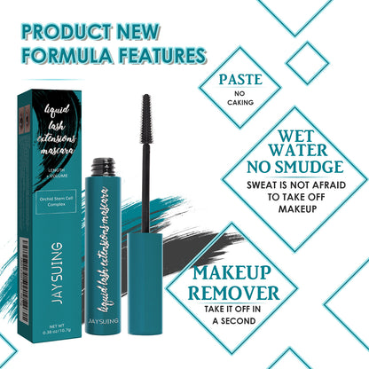 JAYSUING Lengthening & Volumizing Black Mascara – Long-Lasting, Smudge-Resistant Formula