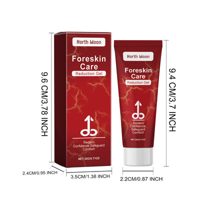 North Moon Men’s Foreskin Care Gel – Gentle Soothing & Daily Intimate Skin Care Gel (20g)