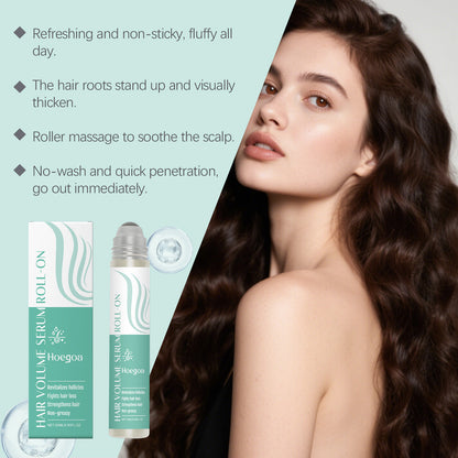 Sérum roll-on Hoegoa Hair Volume: hidratación ligera y cuidado diario del cuero cabelludo (28 ml)