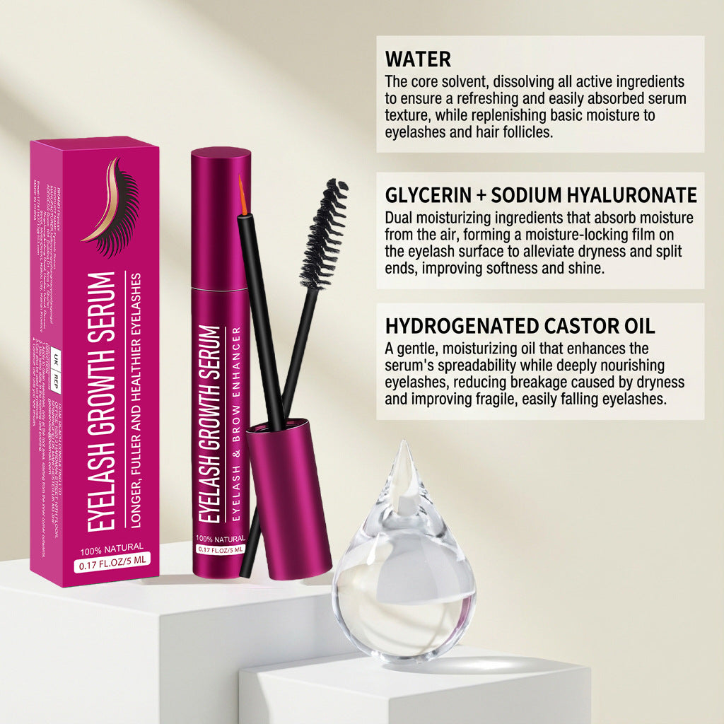 Zephoco Eyelash & Brow Conditioning Serum – Lightweight Care Essence