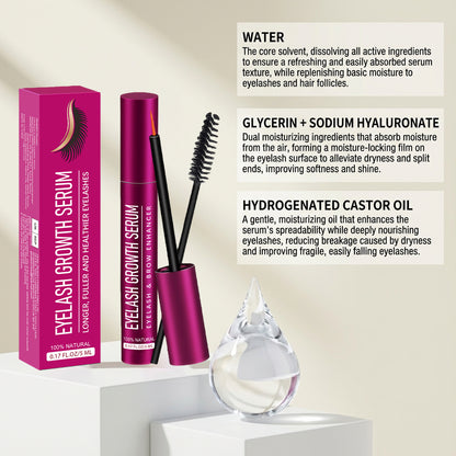 Zephoco Eyelash & Brow Conditioning Serum – Lightweight Care Essence