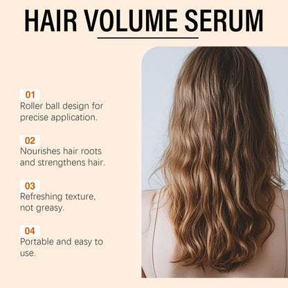 Sérum volumisant pour cheveux Hoegoa – Pénétration rapide, sans rinçage, convient à tous les types de cheveux 20 ml