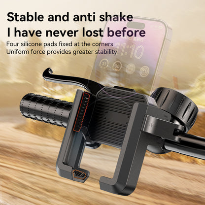 Anti-Vibration Bicycle Phone Mount – Secure Handlebar Holder for Cycling & Recording