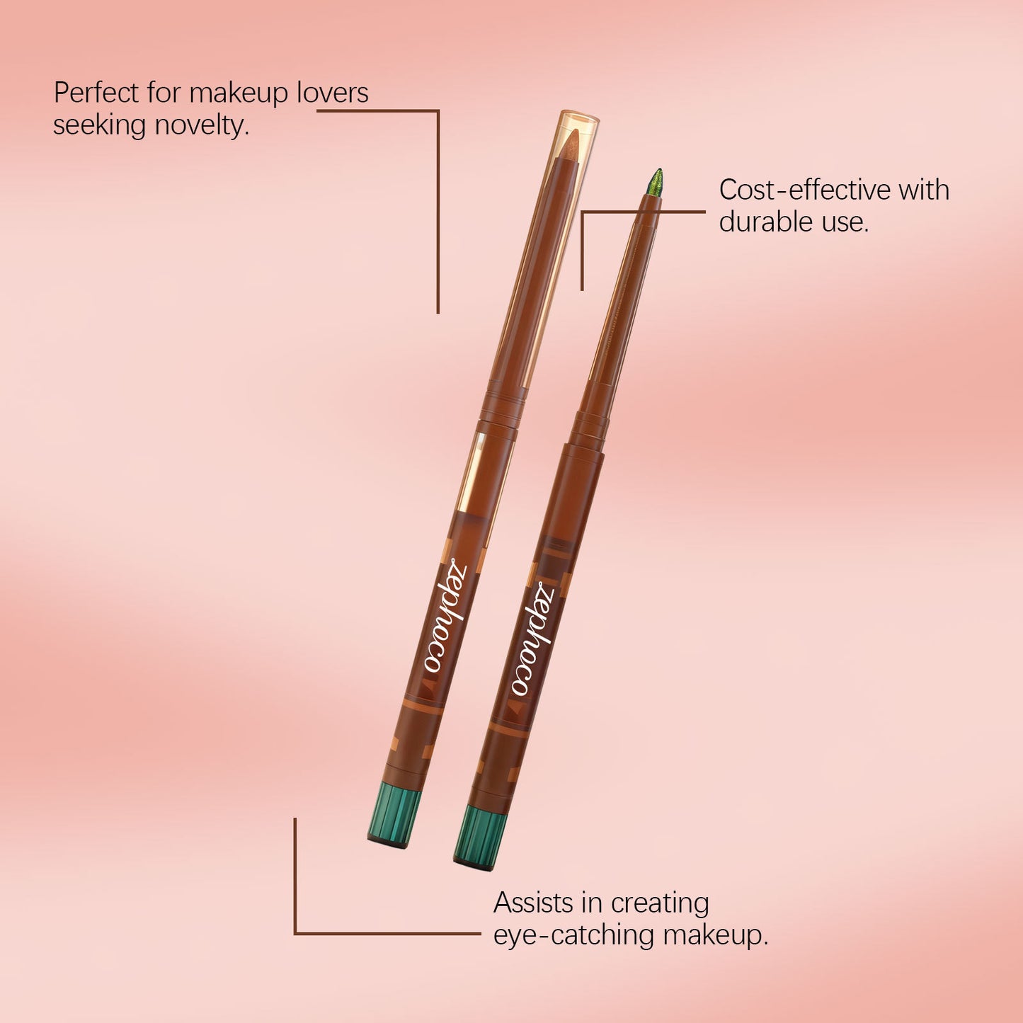 Zephoco Supernova Gel Eyeliner Multichrome – Stylo eyeliner à couleur changeante