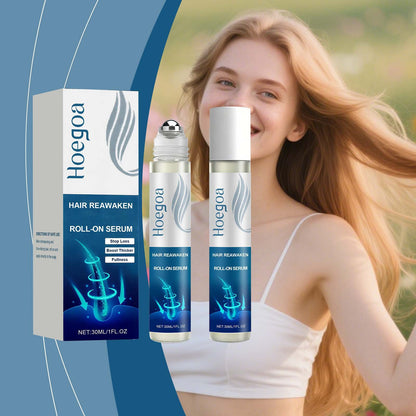 Sérum roll-on para el cuidado capilar Hoegoa: vitalidad y volumen del cuero cabelludo (30 ml)