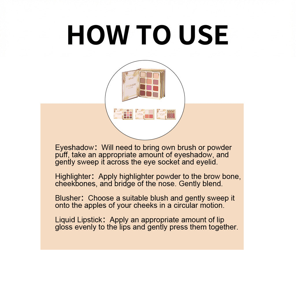 Zephoco Eyeshadow Mini Palette – Rich Pigment & Long-Lasting Smooth Finish