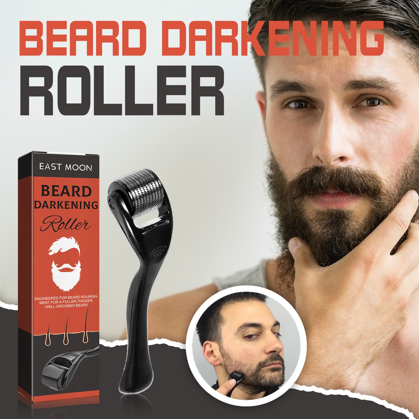 Beard Grooming Roller – Portable Beard Styling & Appearance Tool