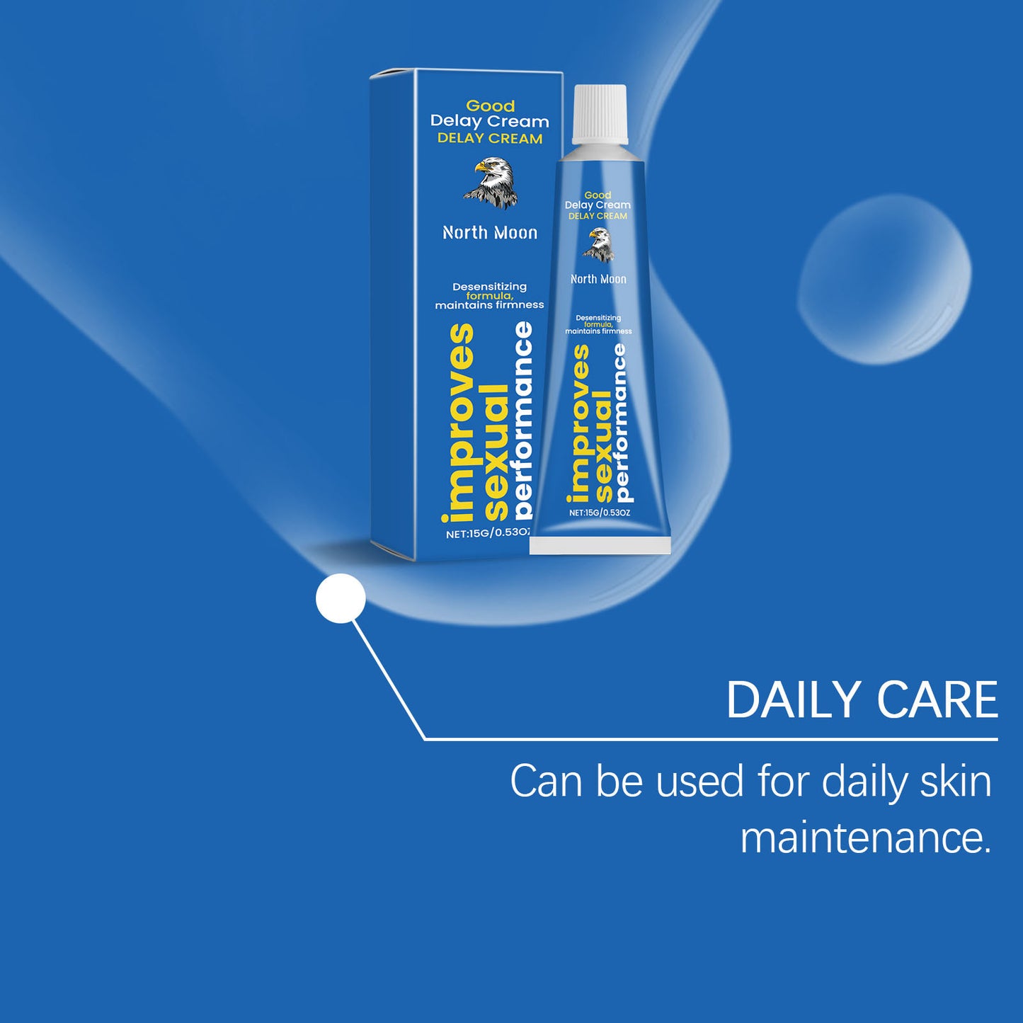 Fluvaris Men’s Intimate Care Cream – Lightweight Soothing Body Cream for Daily Comfort (15g)