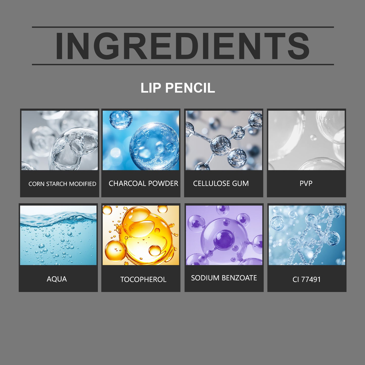 Duo Ampoule à Lèvres et Crayon à Lèvres – Définition Lisse Longue Tenue