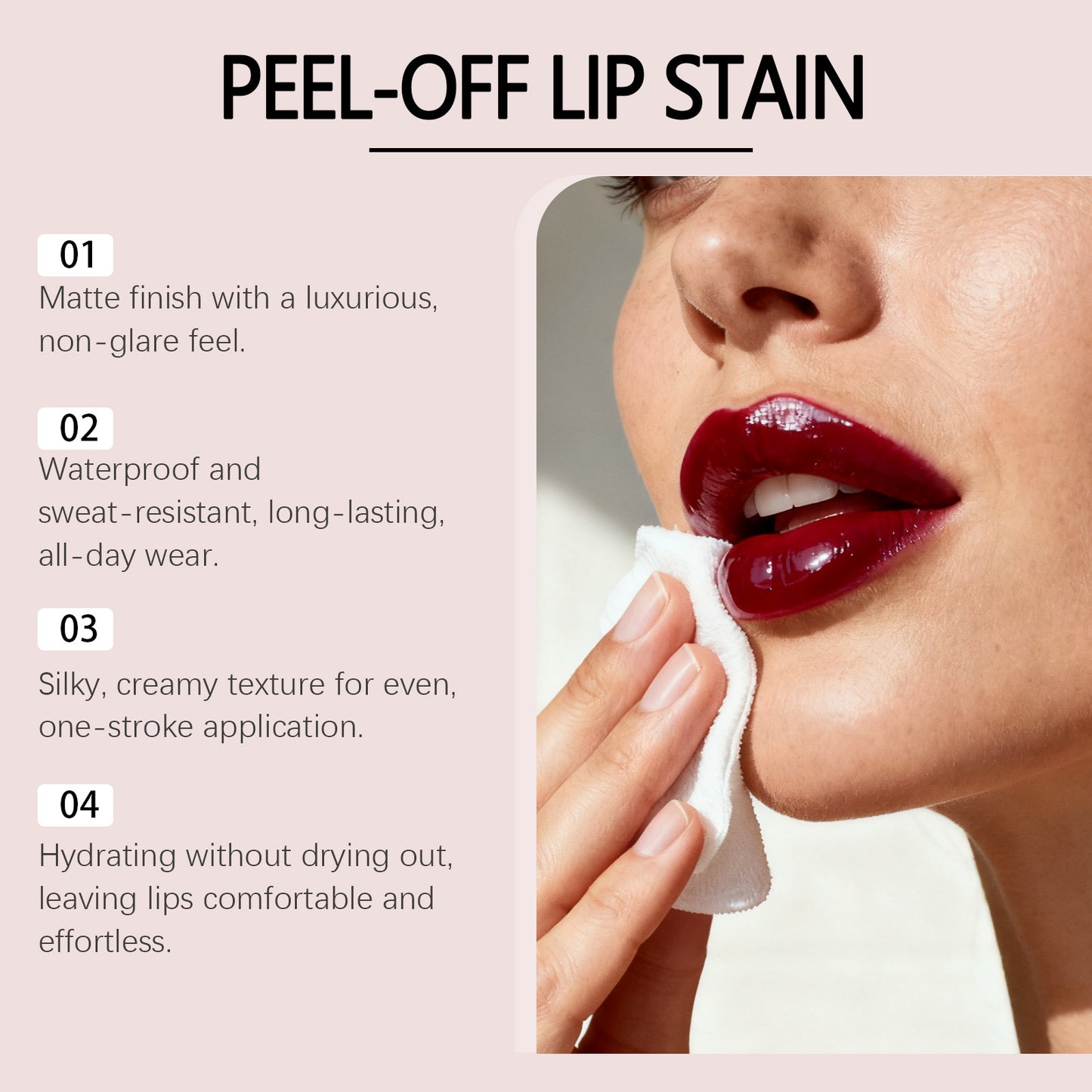 Zephoco Peel-Off Stick & Stain Lip Tint