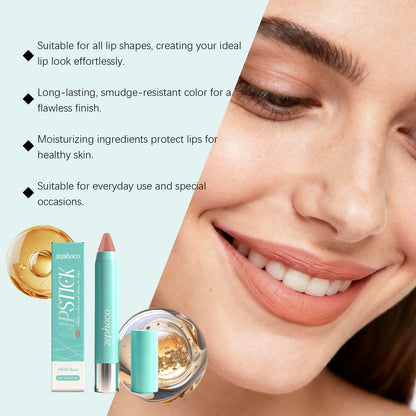 Crayon à lèvres Zephoco – Couleur longue tenue et fini hydratant