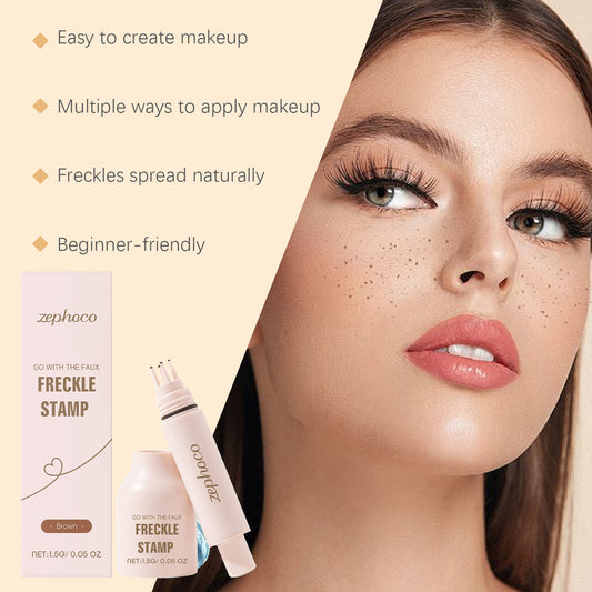 Zephoco Faux Freckle Stamp Pen – Natural-Looking Makeup Effect & Easy Control