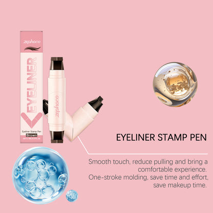 Zephoco Eyeliner Stamp Pen – Quick Winged Eye Makeup Tool