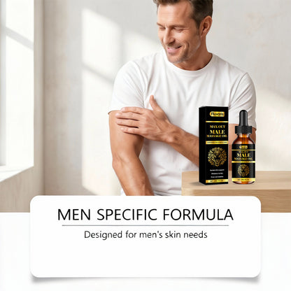 Fluvaris Male Massage Oil – Lightweight Hydrating Body Oil for Daily Care (30ml)