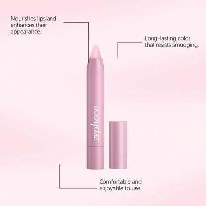 Zephoco Lip Crayon – Lightweight, Beginner-Friendly Color Stick