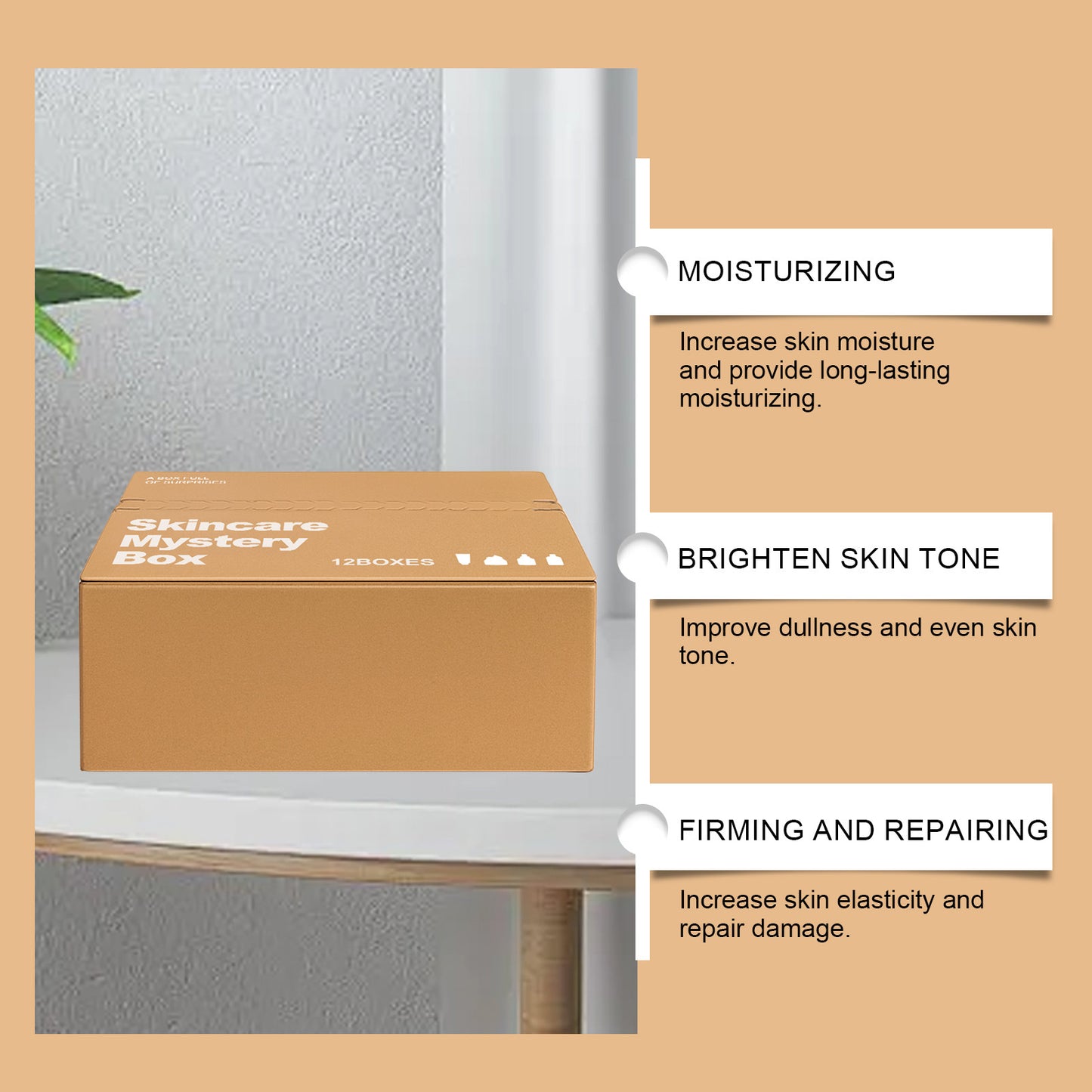 Coffret surprise de soins de la peau – Produits de beauté et de soins personnels assortis