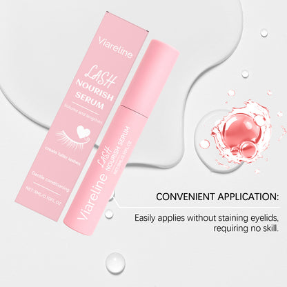 Suero nutritivo para pestañas Viareline: cuidado hidratante ligero para pestañas (3 ml)